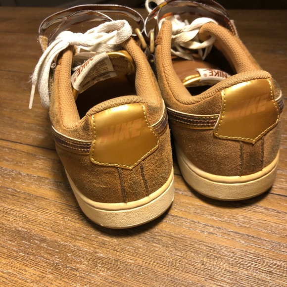 Vintage Nike - Vandal low dark cinder metallic gold tortoise shell ladies 10 BOX - Picture 4 of 9